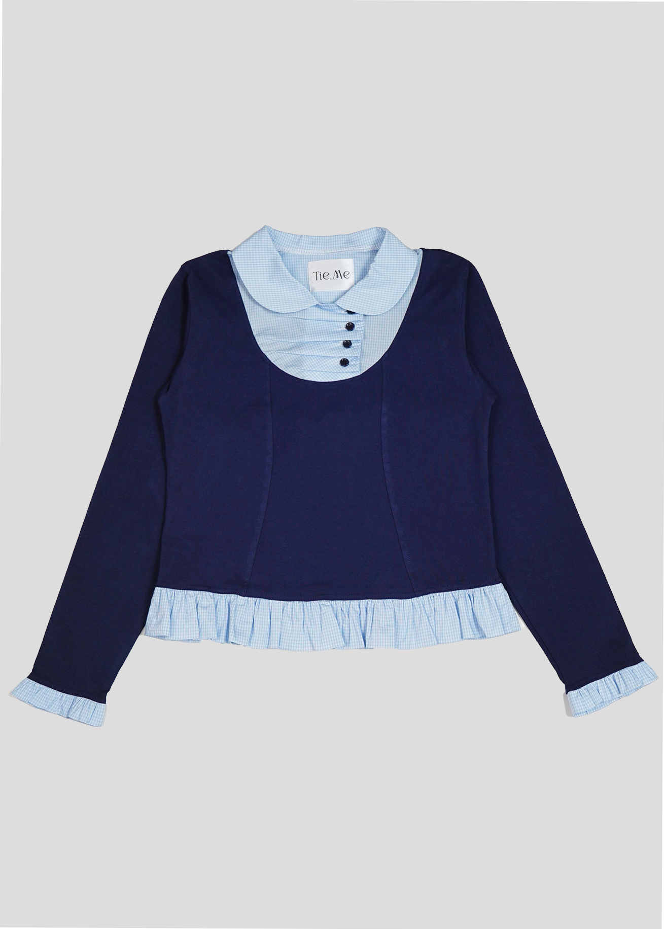 button up shirt layered tee