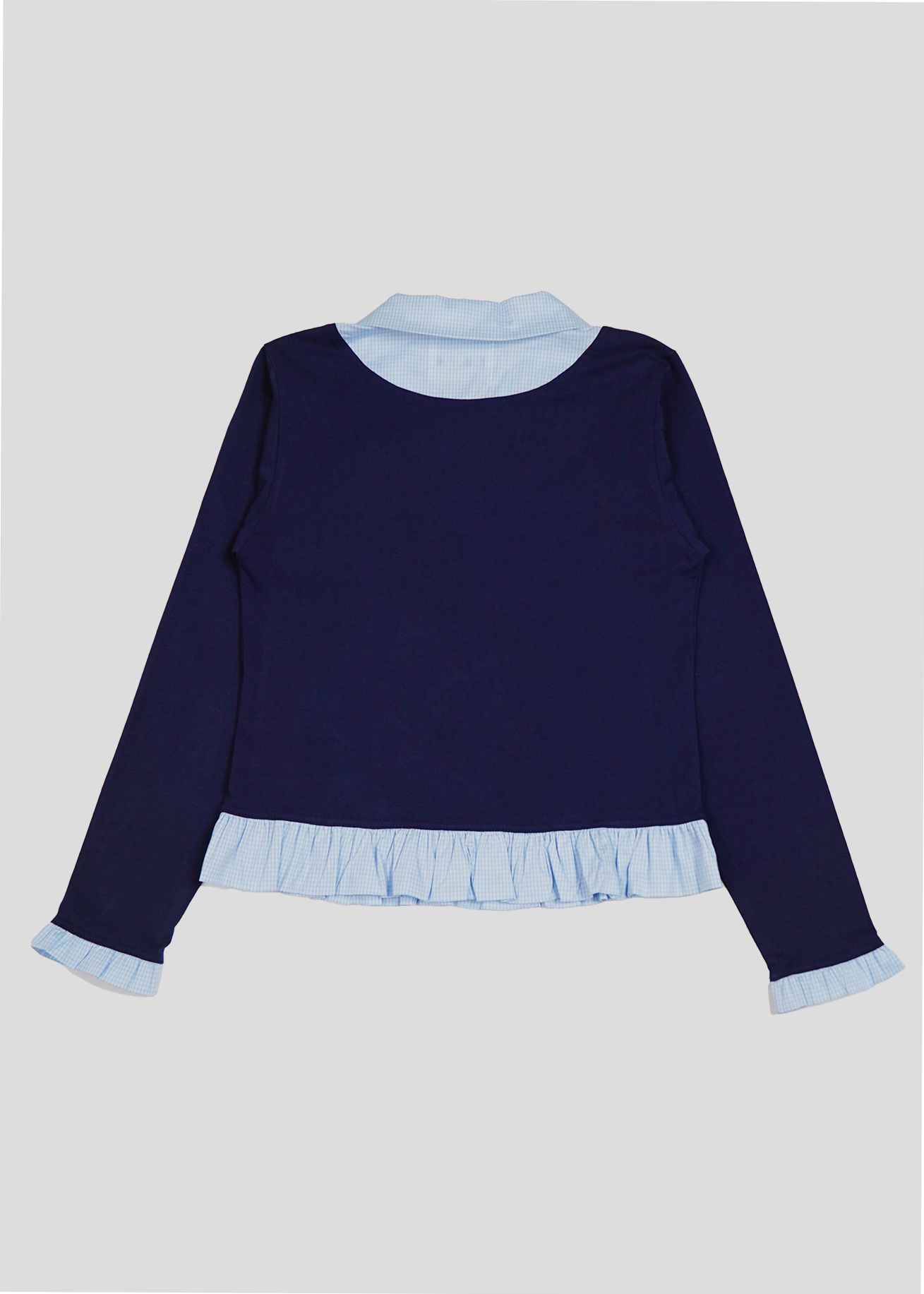 button up shirt layered tee