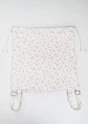 flower waffle frill knapsack