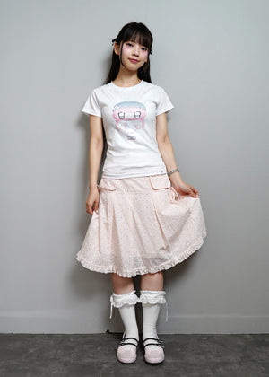 【HUHUEE】gallery girl Tee-slim