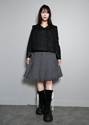 【8月下旬発送】glossy bloom sailor blouse