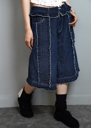 Lily’s petal denim pants