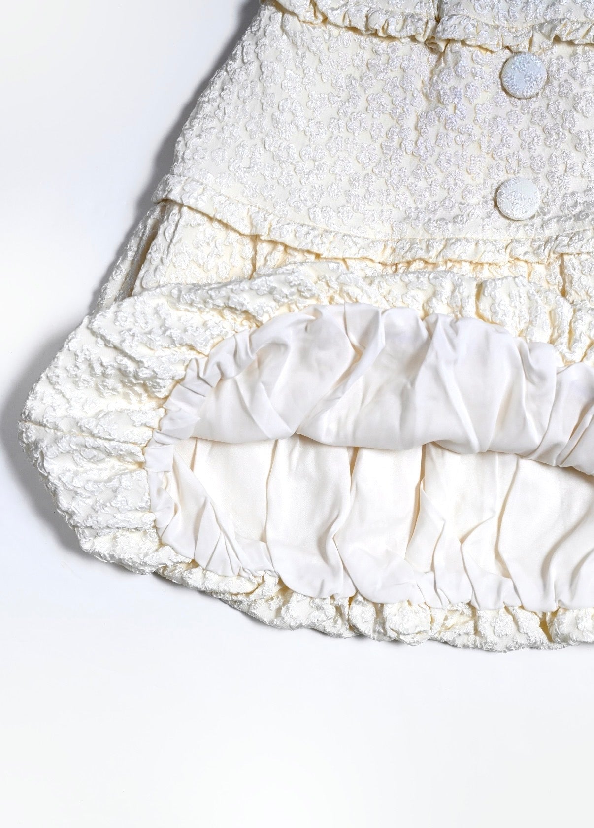 【8月下旬発送】glossy bloom balloon skirt