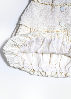 【8月下旬発送】glossy bloom balloon skirt