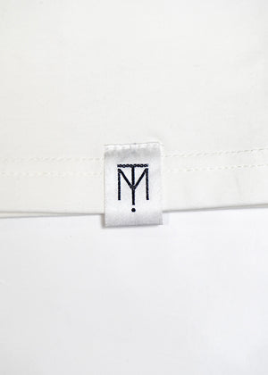 ribbon rosetta button tee