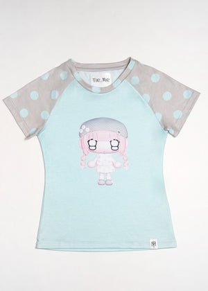 【HUHUEE】gallery girl Tee-slim