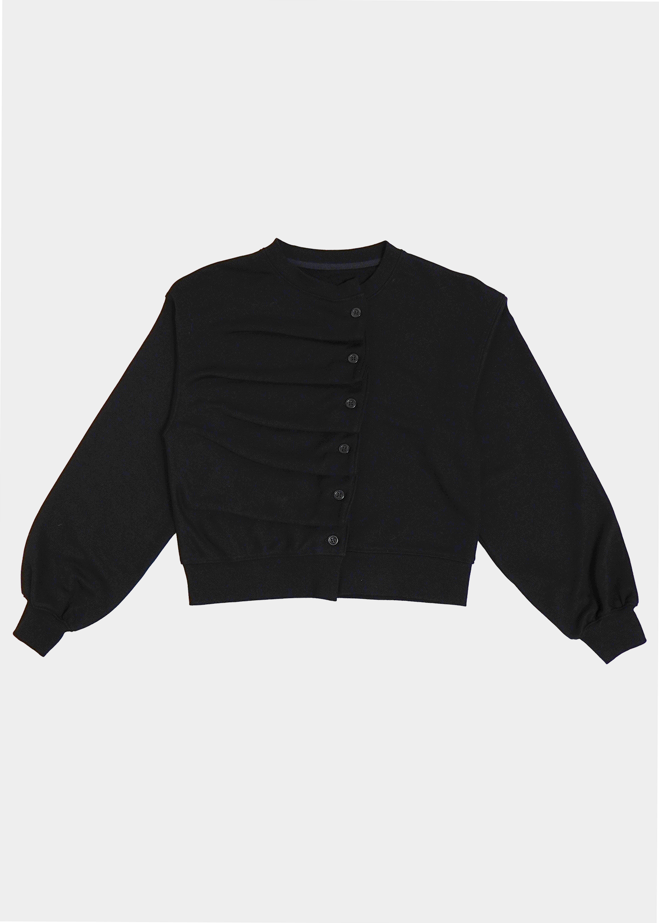 button up sweatshirt