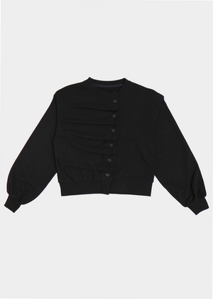 button up sweatshirt