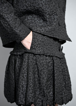 【8月下旬発送】glossy bloom balloon skirt