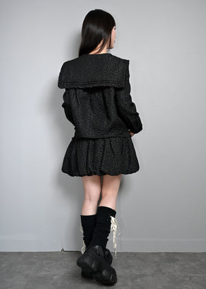 【8月下旬発送】glossy bloom sailor blouse