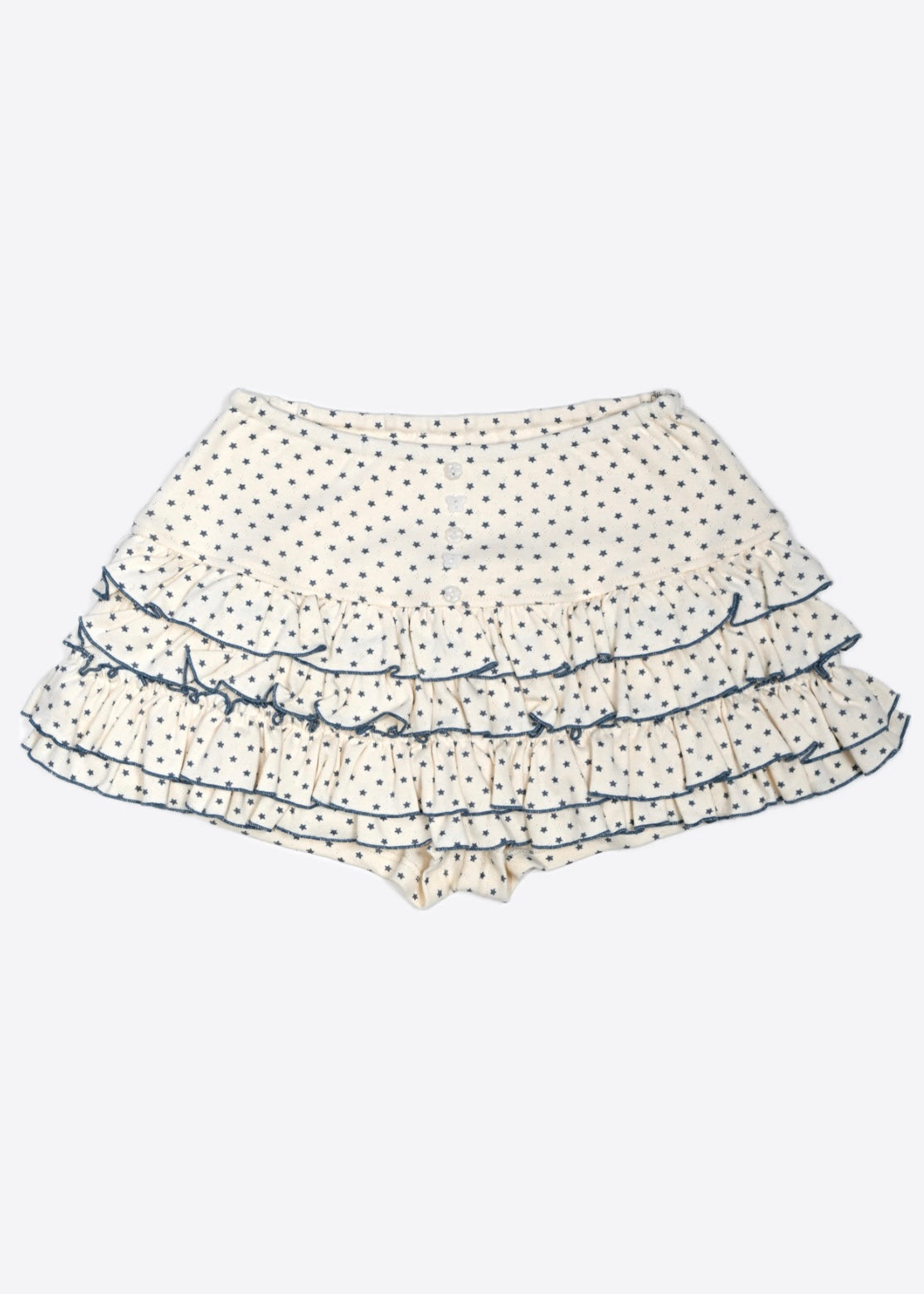 【8月下旬発送】lucky button star short pants