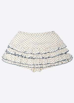 【8月下旬発送】lucky button star short pants