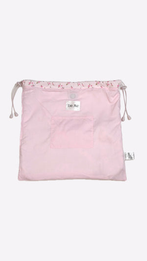 flower waffle frill knapsack