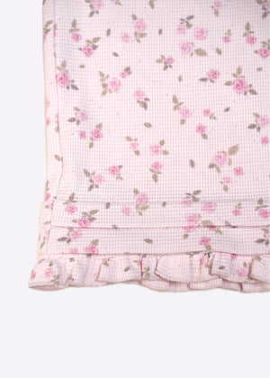 flower waffle ribbonful lounge pants