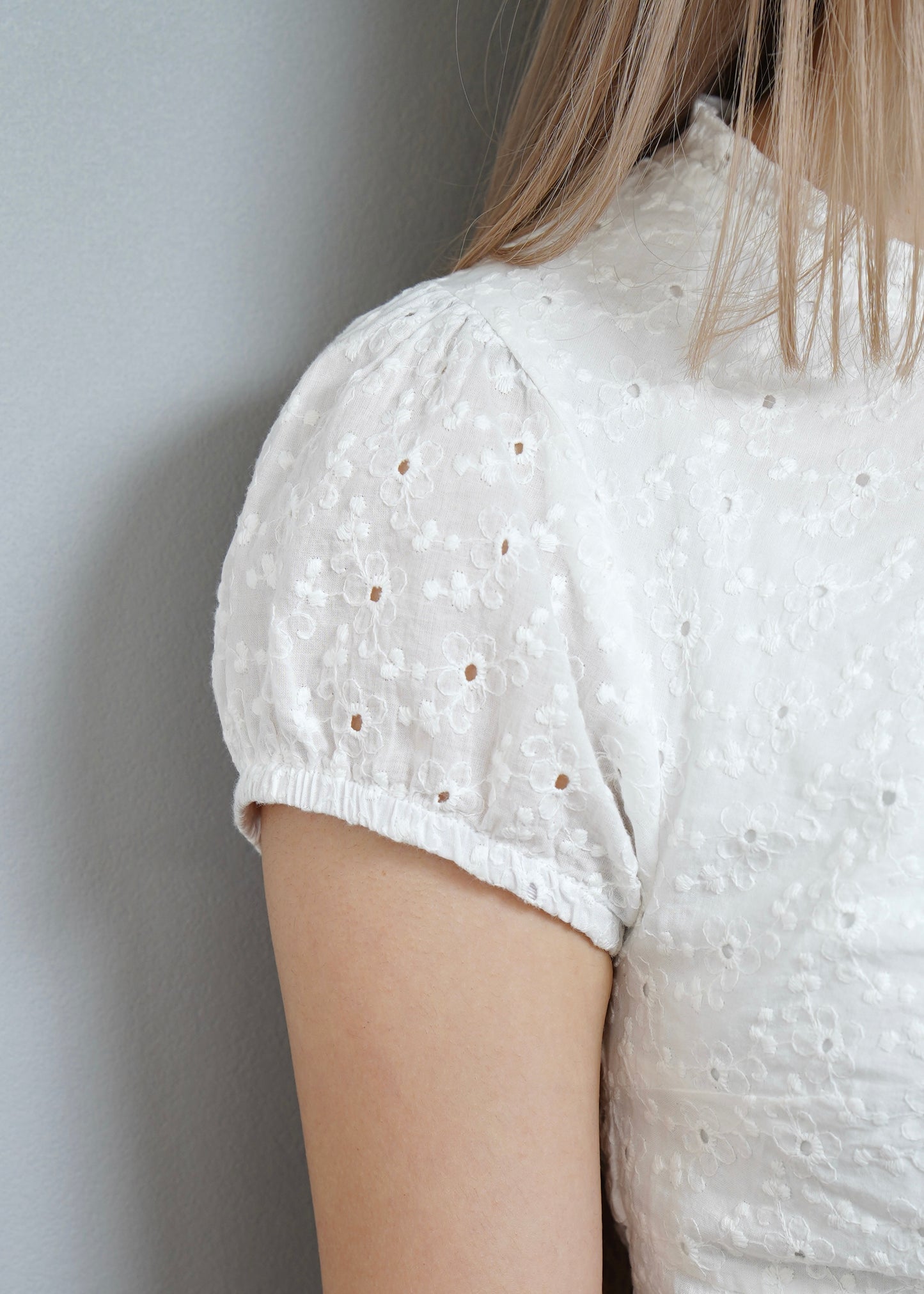 button up floral blouse