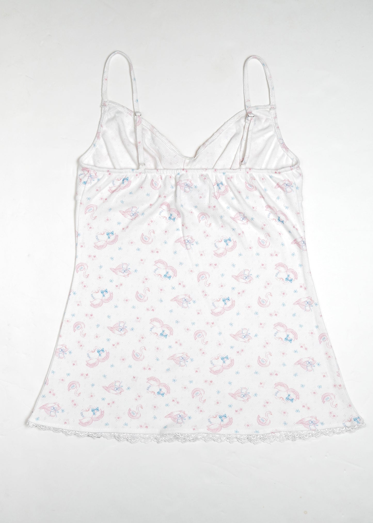 「swan's dream」lace cami dress