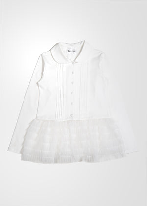 tulle dress-up Tee blouse