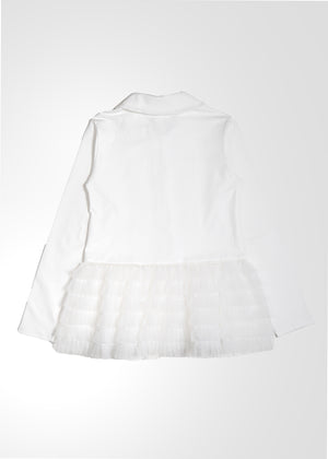 tulle dress-up Tee blouse