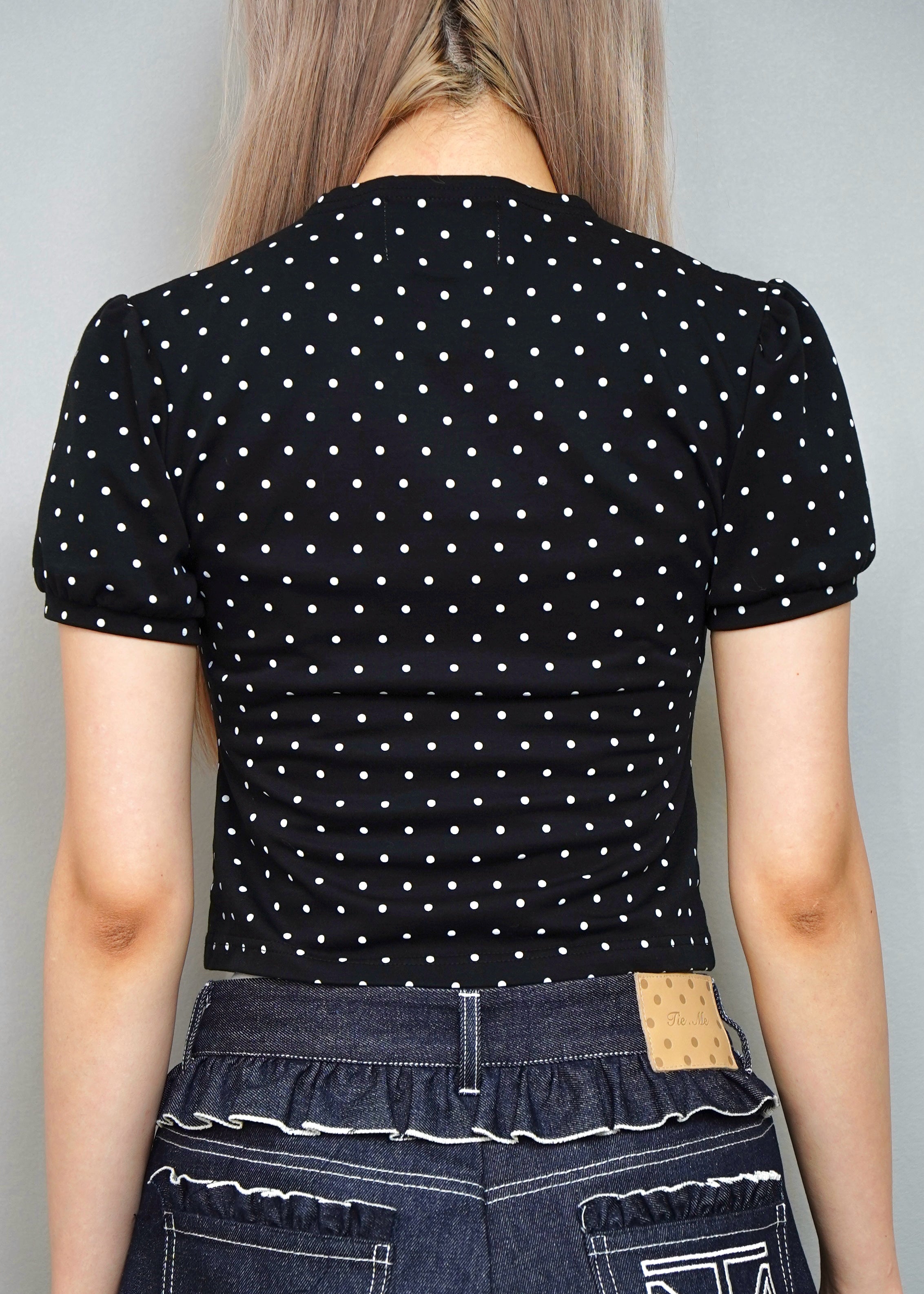 予約販売】button up T-shirt-dot – Tie.Me