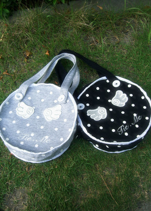 wings button 2way bag