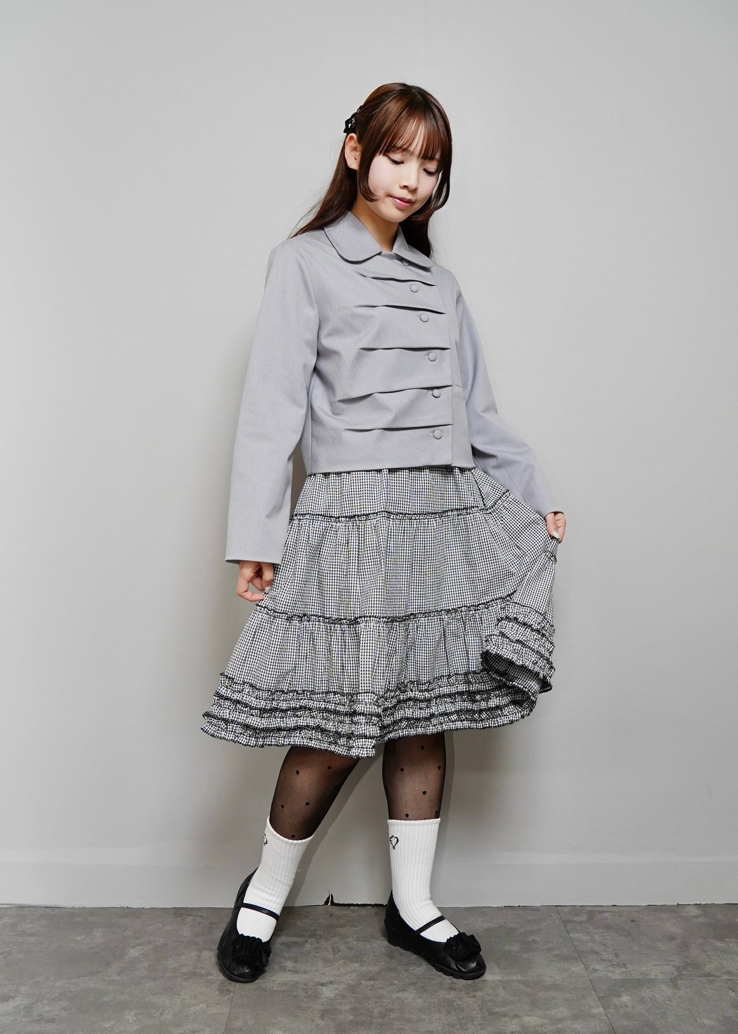 classic frill skirt