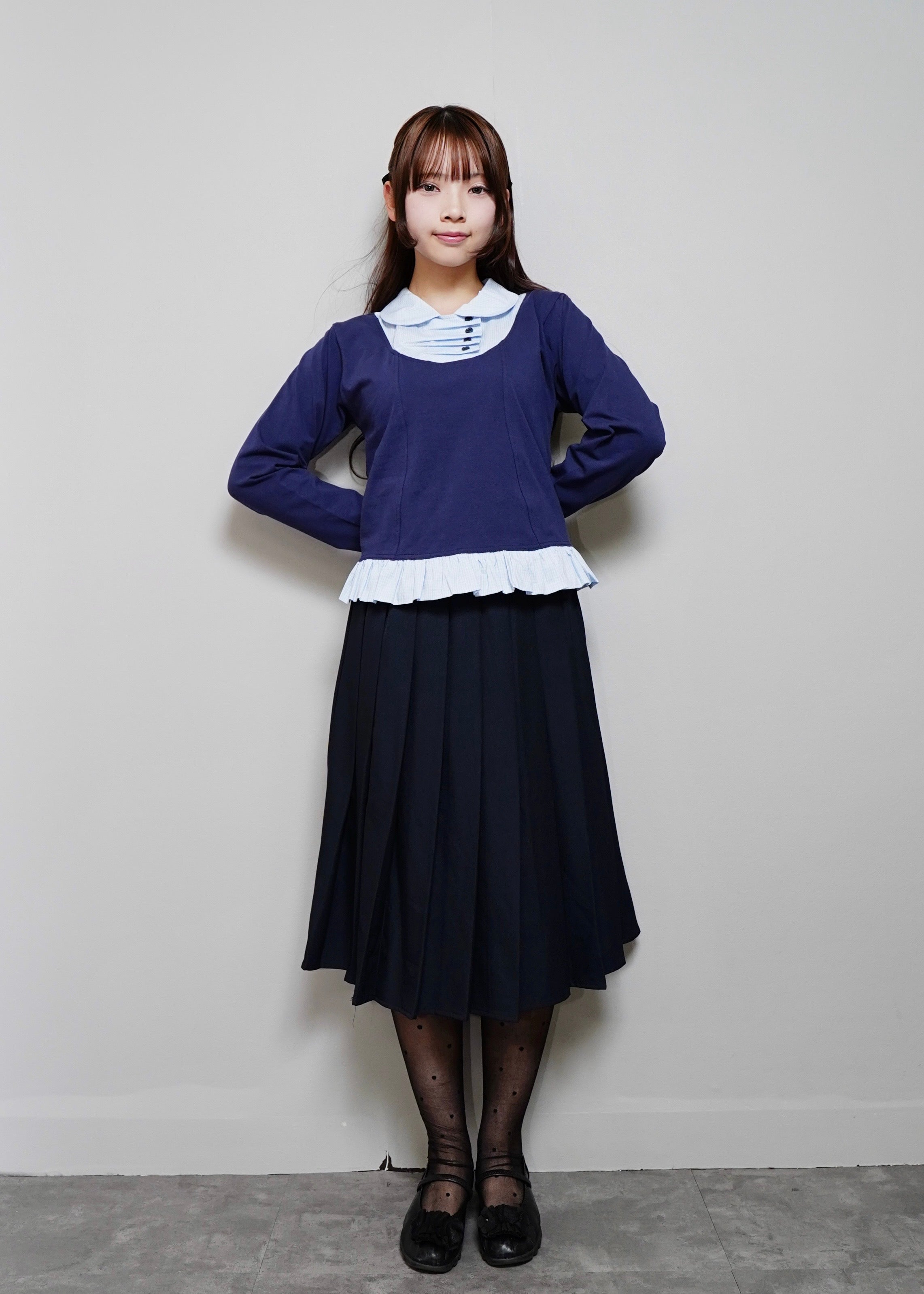 button up shirt layered tee – Tie.Me