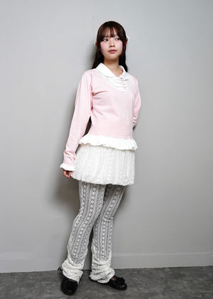 button up shirt layered tee