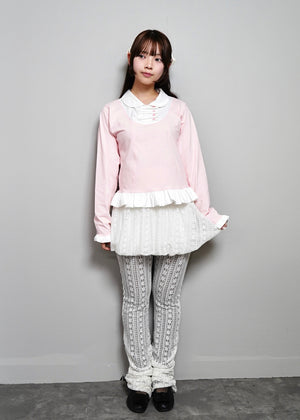 button up shirt layered tee