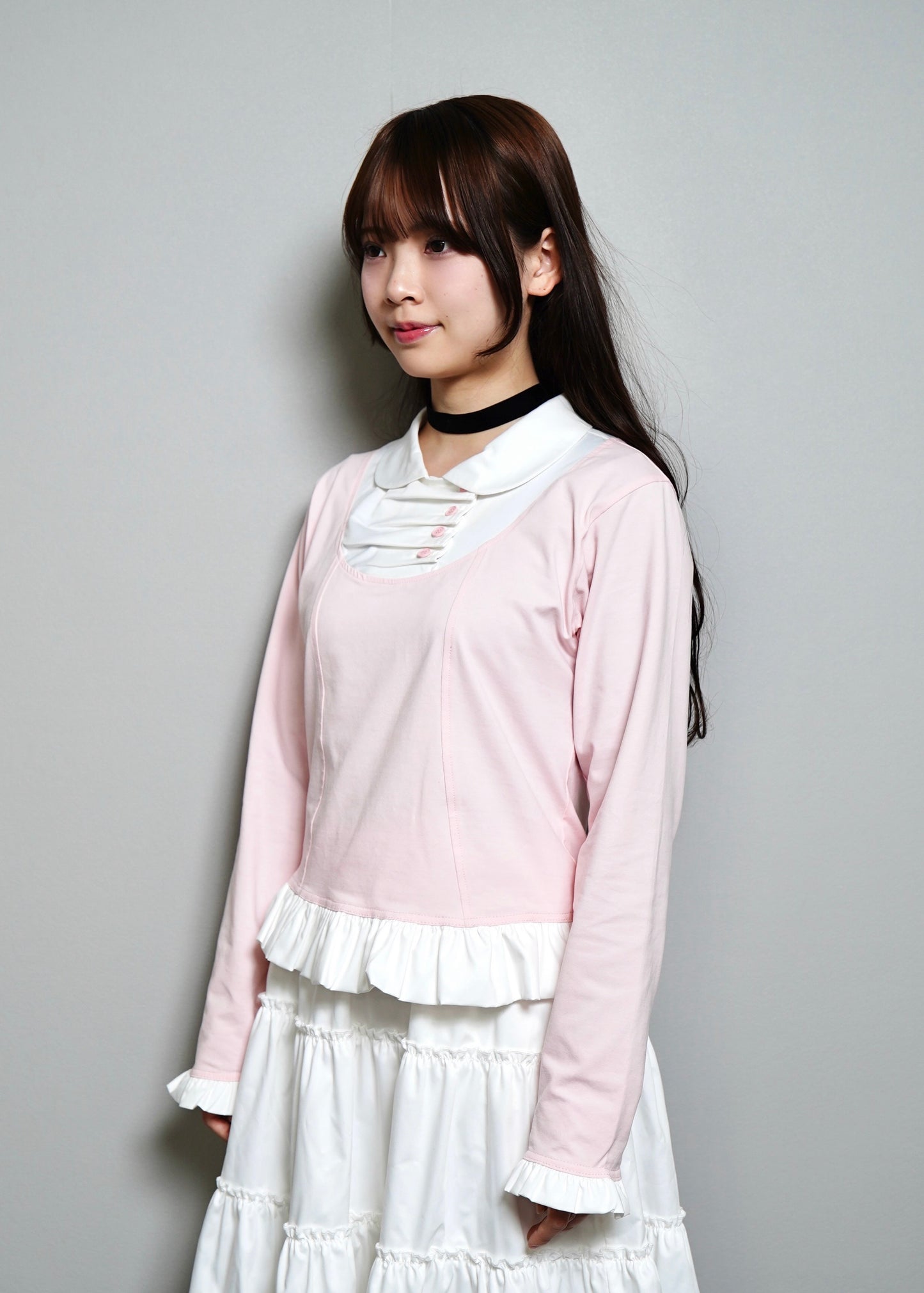 button up shirt layered tee