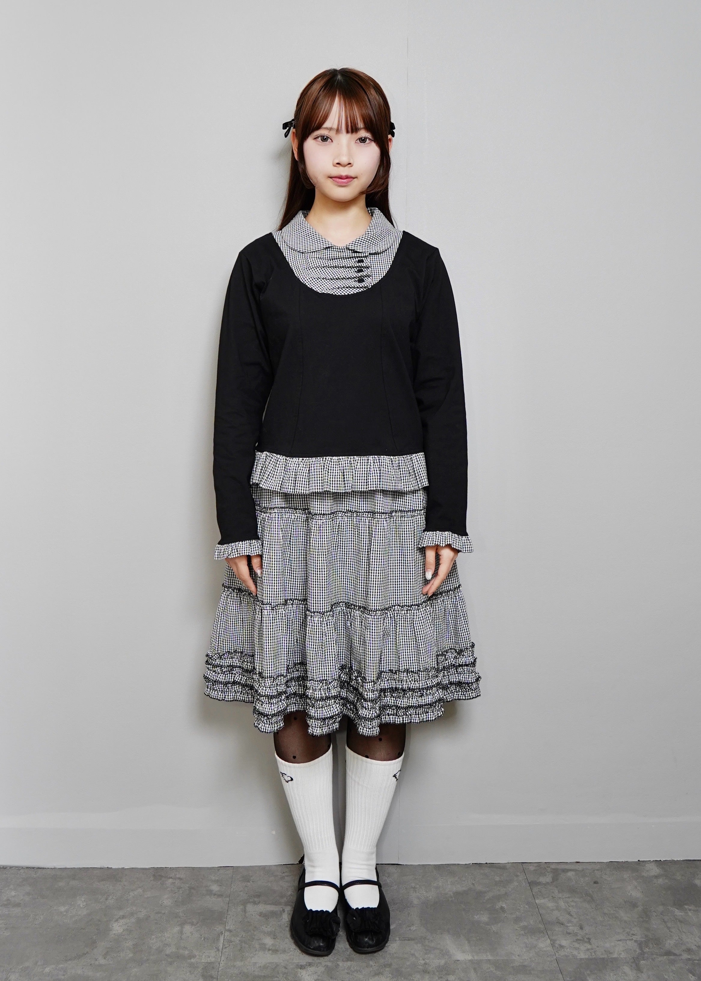 button up shirt layered tee – Tie.Me