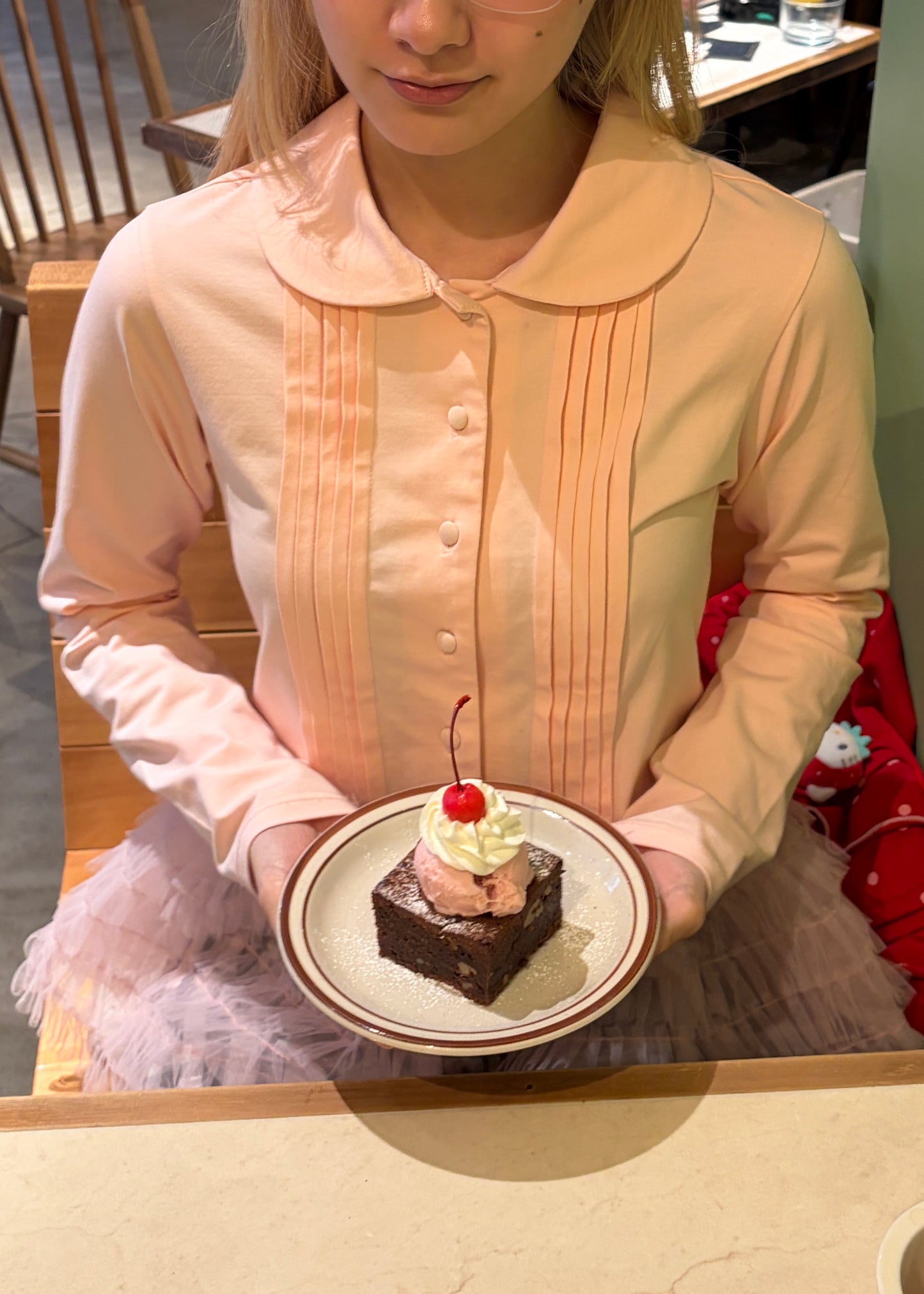 tulle dress-up Tee blouse