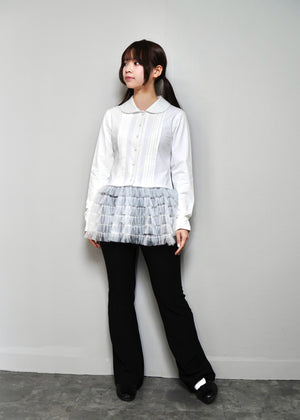 tulle dress-up Tee blouse