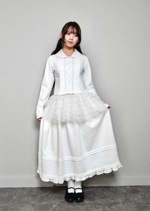 tulle dress-up Tee blouse