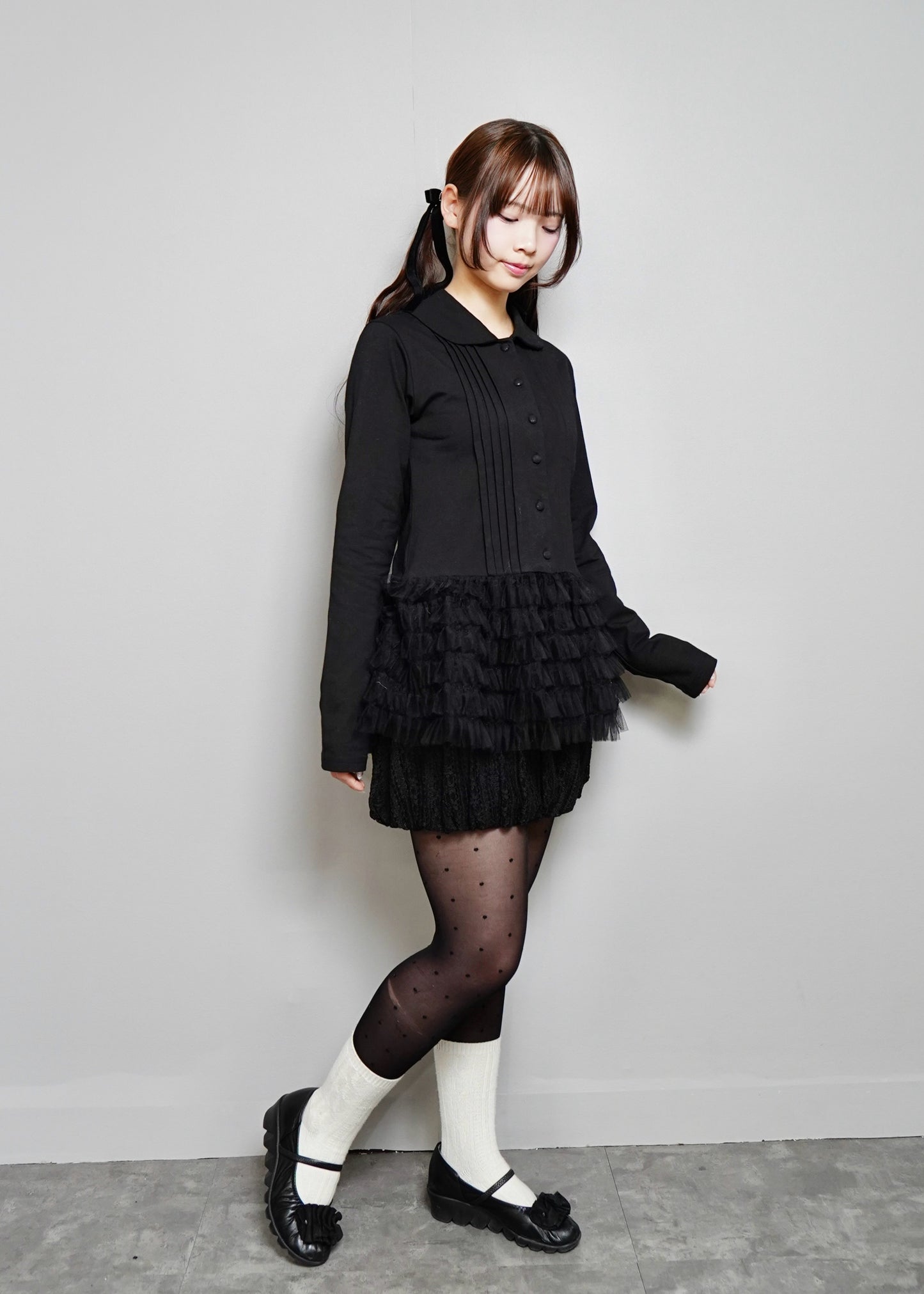 tulle dress-up Tee blouse