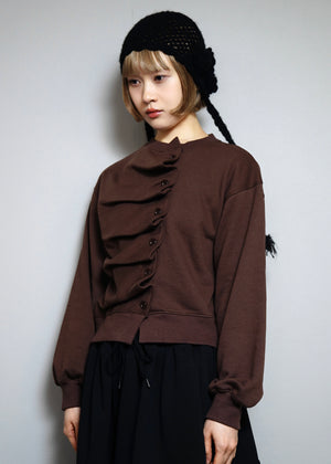 button up sweatshirt 2025