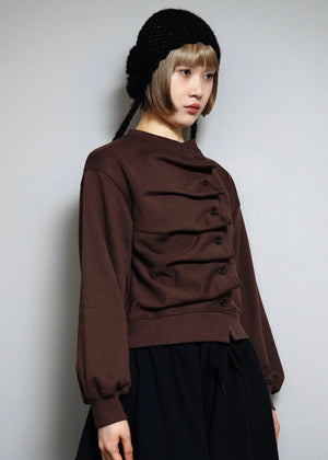 button up sweatshirt 2025