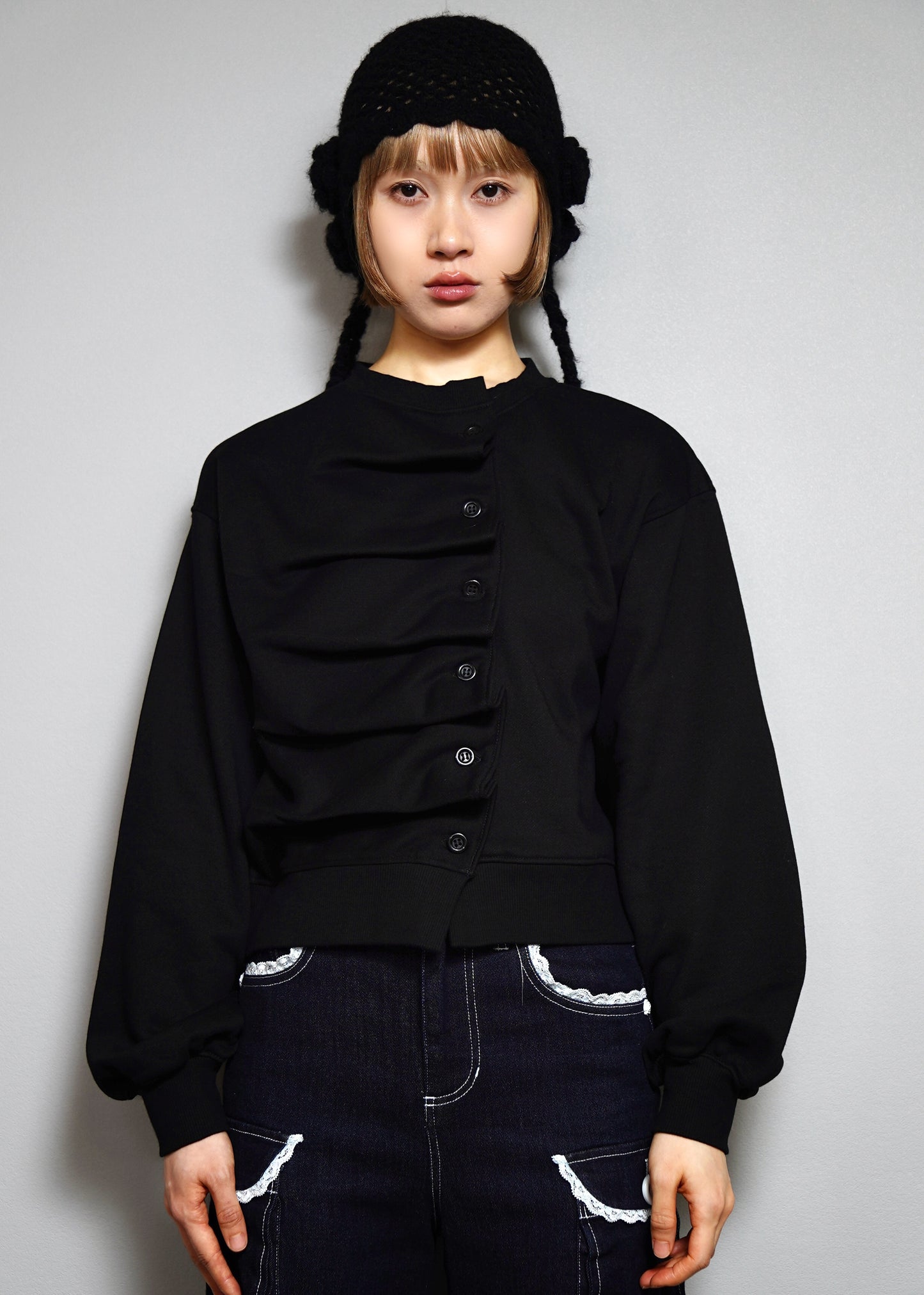 button up sweatshirt 2025