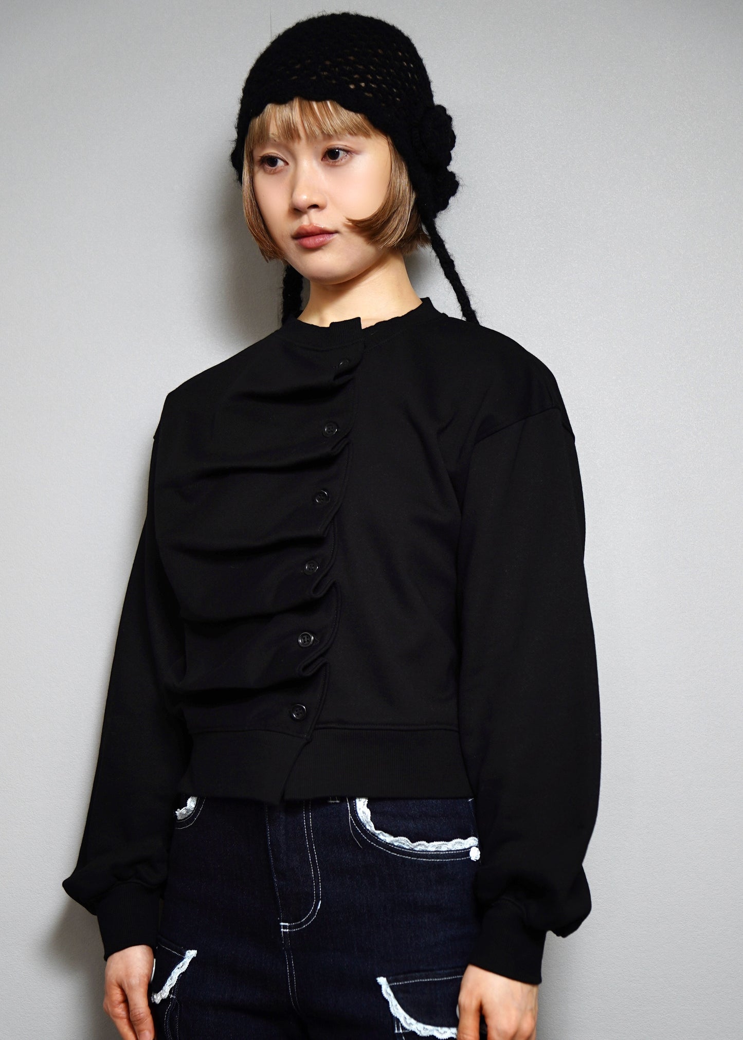 button up sweatshirt 2025