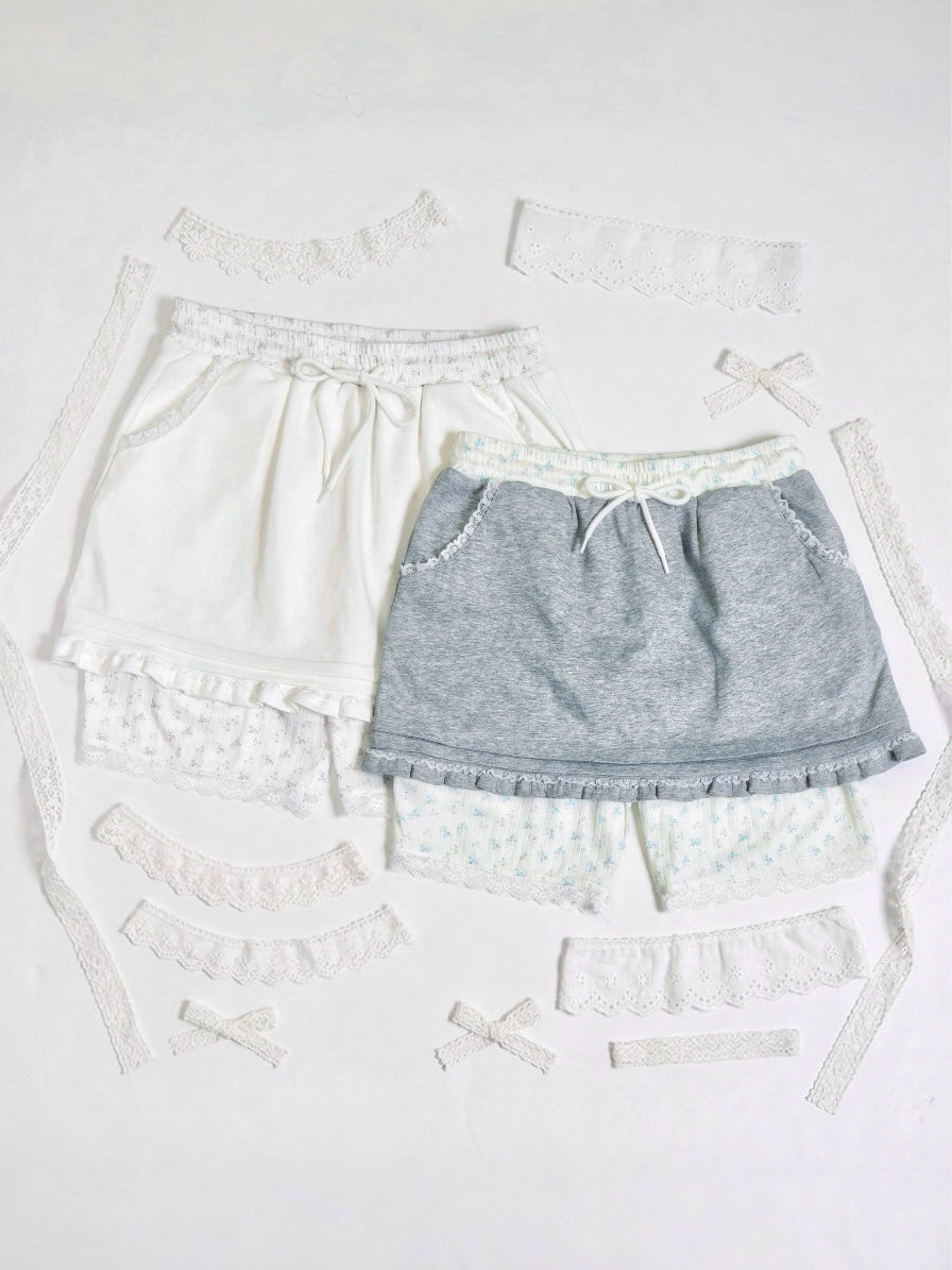 secret layered bloom skirt
