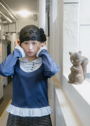 button up shirt layered tee