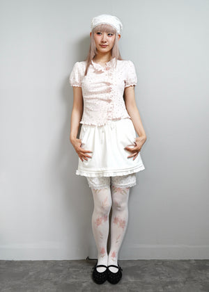 secret layered bloom skirt