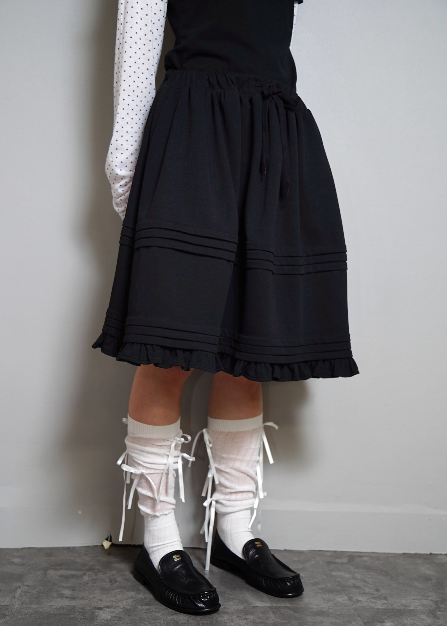 soft move midi skirt