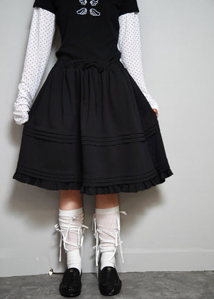 soft move midi skirt