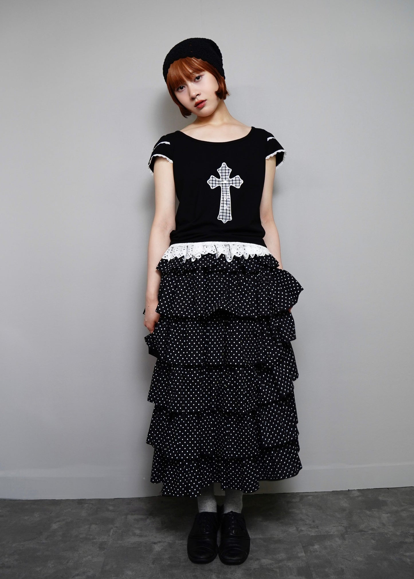 cross rose tee