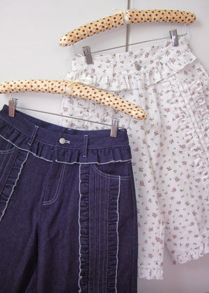 Lily’s petal denim pants