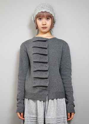 button up knit-boxy fit