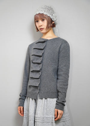 button up knit-boxy fit