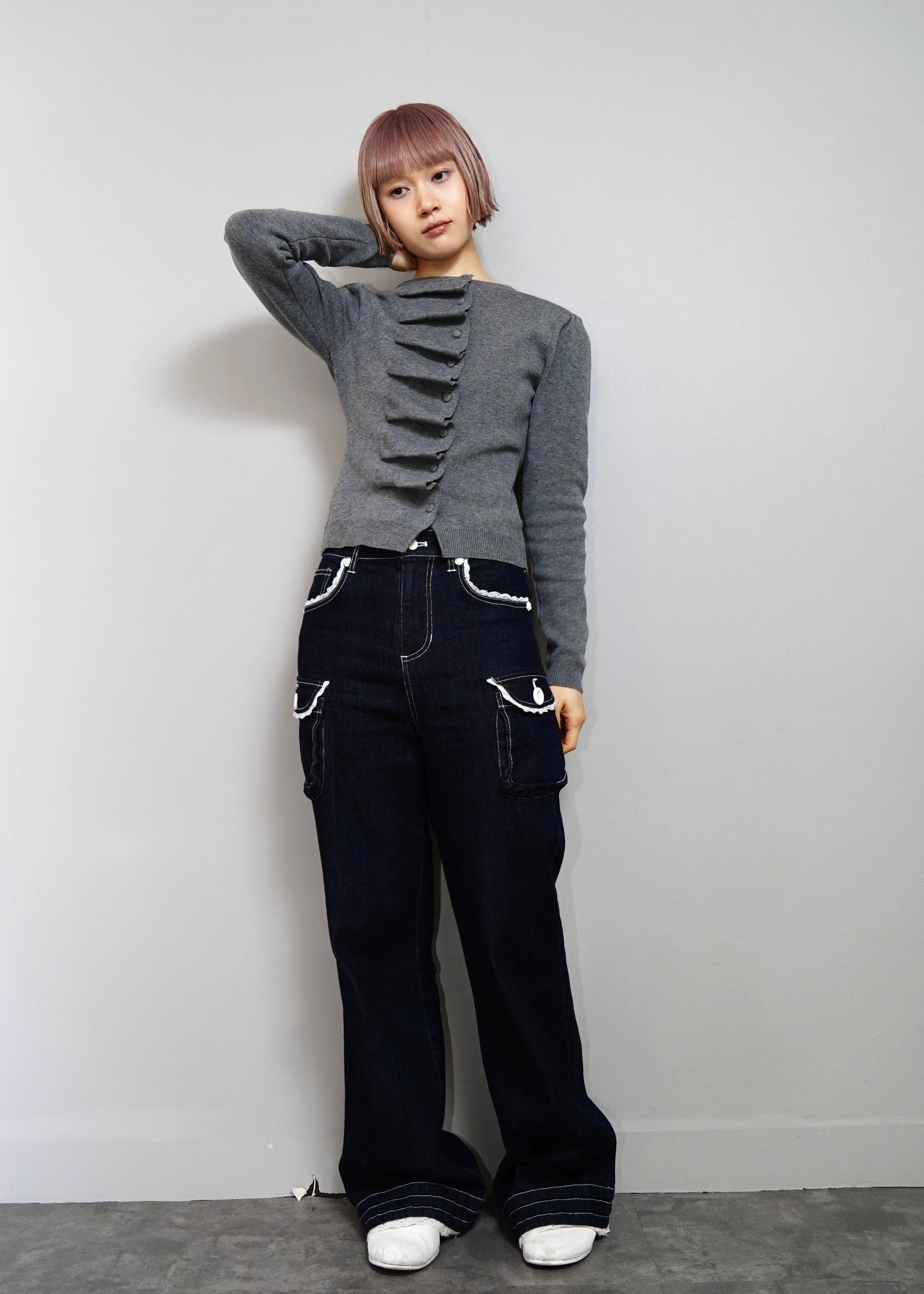 button up knit-slim fit – Tie.Me