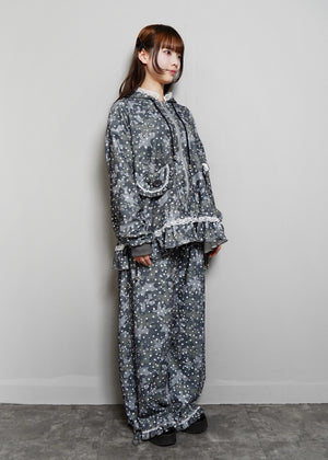 milky star camo hoodie