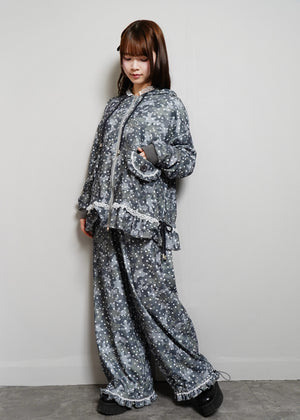 milky star camo hoodie